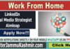 LinkedIn Social Media Strategist – Work From Home- Aimleap LinkedIn Social Media Strategist - Work From Home- Aimleap