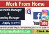 Social Media & Branding Manager – Work from Home Social Media & Branding Manager - Work from Home