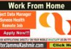 Project Data Manager – Syneos Health Remote Job Project Data Manager – Syneos Health Remote Job
