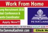 Peter Lang Recruitment 2026- Global Conference & Events Coordinator Peter Lang Recruitment 2026- Global Conference & Events Coordinator