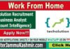 Techolution Recruitment 2026- Business Analyst (Account Intelligence) Techolution Recruitment 2026- Business Analyst (Account Intelligence)